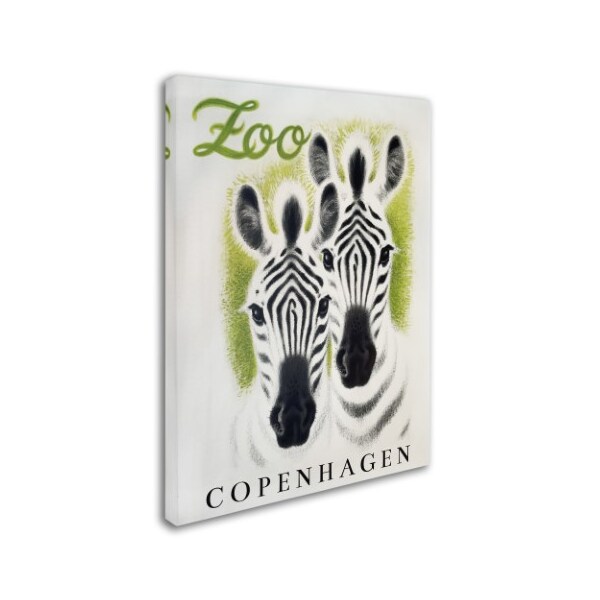 Vintage Apple Collection 'Copenhagen Zoo' Canvas Art,18x24